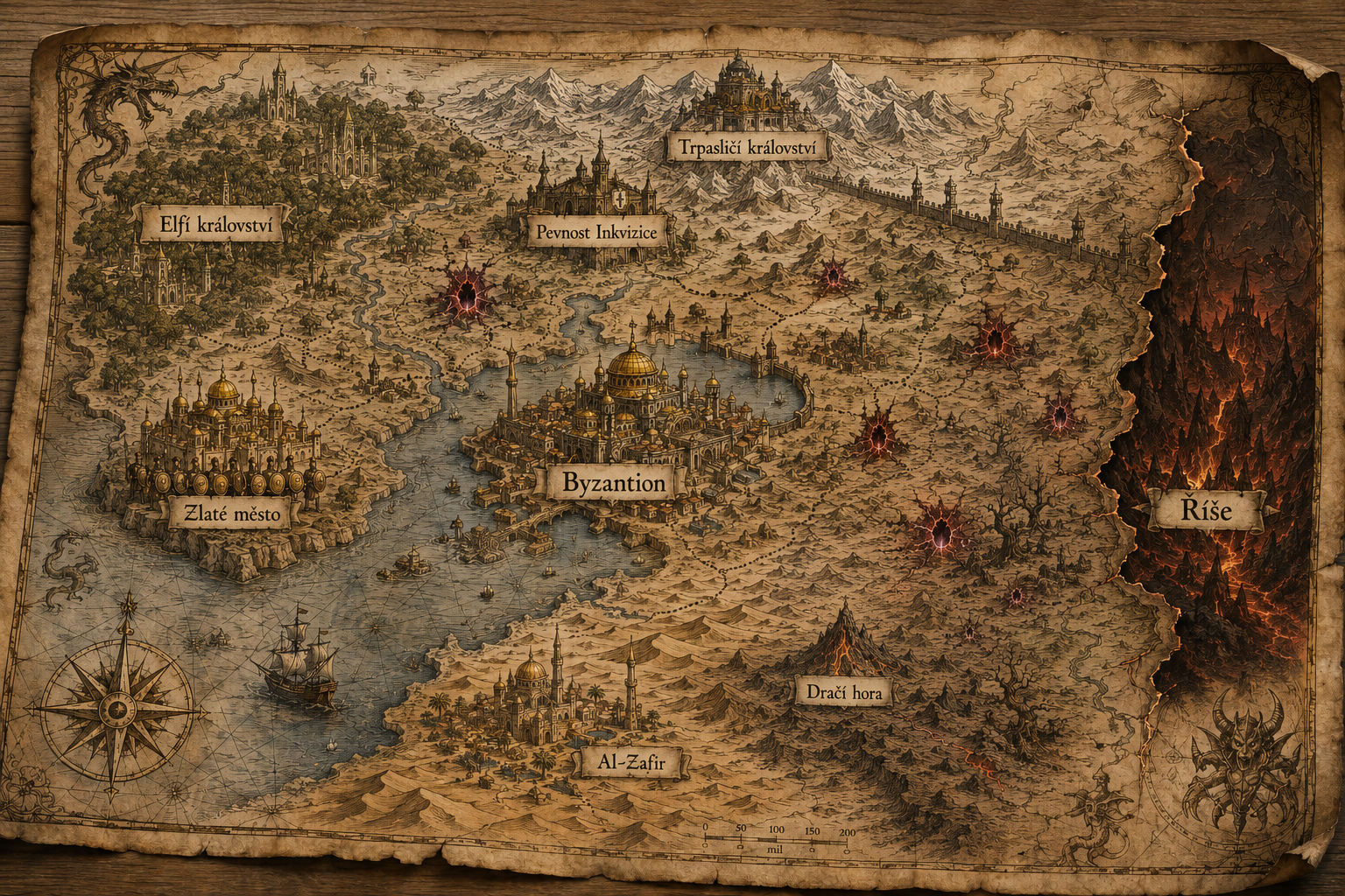 Mapa světa
